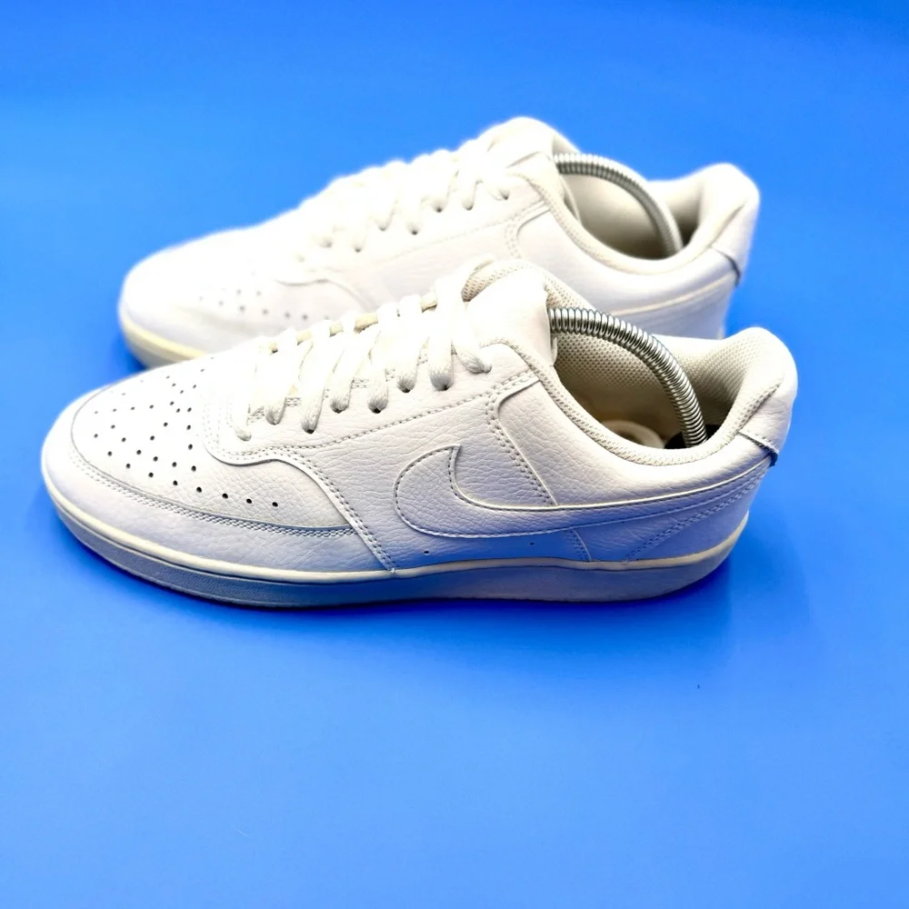 Nike Court Vision Low Triple White 2019 -‎ CD5463-100 - Men's Size 9.5